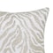 Homeroots 20" X 20" Ivory Safari Animals Abstract Polyester Zippered Pillow With Beads 535232 - alternate 6