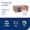 Tork Hardwound Paper Towel Roll, 1 Ply, Continuous Roll Sheets, 1,000 ft, White, 6 PK 8031050 - alternate 6