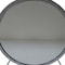 Homeroots 19" Gray Round Metal Framed Freestanding Mirror 485940 - alternate 4