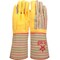Boss Premium Grade Chore Glove w/Dbl Layer Palm, Cotton Back and Nap-Out Finish, Rubberized Gauntlet Cuff 1BC0666J - alternate 2