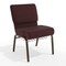 Flash Furniture Hercules Church Chair, 21-1/4 in W 25" L 33" H, Fabric Seat FD-CH0221-4-GV-005-BAS-GG - alternate 1