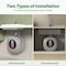 Fogatti 8.0Gal; 8.0Gal, 120V, 12A Amps, Mini Tank Water Heater FDES-ET80G - alternate 8