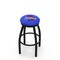 Holland Bar Stool Co 36" Blk Wrinkle Tulsa Swivel Bar Stool, Accent Ring L8B2B36TulsaU - alternate 1