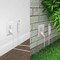 Maximm 15ft 3-Outlet Angled Flat Plug Extension Cord w/ Closing Hook, White ADW-LA04-05-15FT1PK - alternate 7