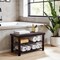 Simple Deluxe Storage Benches 3A88HKBENCHSHOEBRN - alternate 5