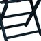 Homeroots Earth Friendly Navy Blue Folding Luggage Rack With Navy Straps 383086 - alternate 6