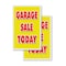 Signmission Garage Sale Today, Vinyl Decals Only 24 Inch x 36 Inch, Vinyl Decal, 2PK DSB-2436-2PACK-Garage Sale Today - alternate 1