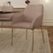 Leisuremod Zaire Collection Modern Dining Chair, Gold Legs and Taupe Fabric ZDC52TP - alternate 10
