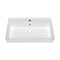Whitehaus Collection 32 in Rectangular Wall Mount Basin with Single Faucet Drilling and Overflow B-AG81-1H - alternate 7