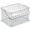 Idesign Storage Basket 8.8in L X 5.3in W X 6.9in H Clear Chrome-Plated 37560 - alternate 6