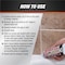 Dap Acrylic Latex Sealant, 6 oz, Tube, White, Acrylic Latex Base, Kwik Seal Ultra 18914 - alternate 9