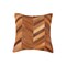 Homeroots Set of Two 18" Tan Chevron Cowhide Throw Pillows, 2PK 544589 - alternate 6