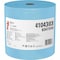Wypall WypAll PowerClean X80 Heavy Duty Cloths (41043), Jumbo Roll, Extended Use Towels, Blue 41043 - alternate 1