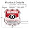 Signmission Neighborhood Crime Watch Shield Sign War, 12 Inch X 12 Inch, Plastic Sign SHI-P-12-387 - alternate 6
