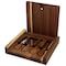 Megachef Acacia Wood 5 Piece Square Cheese Board with Knife Set 750122178M - alternate 8
