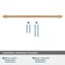Amerock Destine 12-5/8 inch 320mm Center-to-Center Champagne Bronze Cabinet Pull BP36903CZ - alternate 3