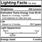 Bulbrite LED Filament 5 W Dimmable 11 Inch T9 Light Bulb with Antique Glass Finish, E26,2100K, 300Lumens, 4PK 862773 - alternate 11