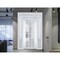 Vdomdoors Front Exterior Prehung FiberGlass Door Frosted Glass / Manux 8312 White Silk / 2 Sidelight and Tran MANUX8312EXD-WS-W14+36+14 x H80+14-LH - alternate 4