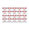 Signmission OSHA Danger Sign, 5" Height, High Voltage Bilingual, DS-D-35-VPR-1327-10PK OS-DS-D-35-VPR-1327-10PK - alternate 1