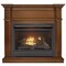 Duluth Forge Ventless Natural Gas Fireplace With Mantel - 26,000 BTU, Remote Control, Apple Spice Finish DFS-300NR-3AS - alternate 1