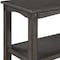 Osp Home Furnishings Lane  Console Table, Slate Grey LN3630-GY - alternate 7