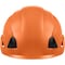 Ironwear Raptor Type II Class E Non-Vented Safety Helmet Hi-Vis Orange 3975-HO - alternate 1