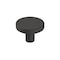 Amerock Versa 1-3/8 inch (35mm) Diameter Matte Black Cabinet Knob, 10PK 10VMP36904FB - alternate 1