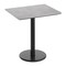 Flash Furniture 30"x24" Tabletop, Seamless Surface Technology, Gray Faux Concrete, 18" Round Black Table Height Base ST-REC2430-CMGY-TR18-GG - alternate 1
