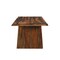 Homeroots 74" Dark Brown Solid Wood Dining Table 521832 - alternate 8