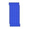 Rip-Tie Cable Wrap, 5-1/2 in L, Blue, Nylon Loop / Polyethylene Hook, 10 PK Y-55-Q10-BU - alternate 4