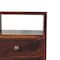 Homeroots 20" Brown Solid Wood Square Two Drawer Nightstand 651802 - alternate 9