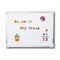 Flipside 18 x 24 Aluminum Framed Magnetic White Dry Erase Board 17721 - alternate 1