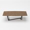 Homeroots 107" Walnut And Black Rectangular Geo Trestle Wood Dining Table 487371 - alternate 6