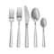 Megachef Cravat 20 Piece Flatware Utensil Set, Stainless Steel Service for 4 in Silver MCFW-CRAVAT-SILVER - alternate 7