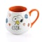 Peanuts Mothers Baby 4 Piece 20 Ounce Stoneware Belly Mug Set in Orange and Pink 750121015M - alternate 6