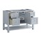 James Martin Vanities Vanity, without top, Serenity Blue, 47.9 in W x 23.5 in D,  330-V48-M-SRB - alternate 7