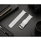 Elegani Replacement Rubber Watch Replacement Band Compatible with Apple Watch 38mm, Clear, Silver Buckle OMGSWT-CLR-38 - alternate 3