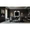 Z-Lite Breton Matte Black 6 Light Chandelier 3048-6MB - alternate 7