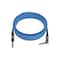 Monoprice Ts 1/4"Male Strt Rt Angl Cable, Blue, 20ft 601480 - alternate 4