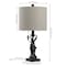 Jonathan Y Gaston 20.5" Resin Mini LED Table Lamp, Antique Black JYL1031B - alternate 9