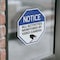 Signmission Notice All Activities Monitored by, 4 inch X 4 inch, Vinyl Decal, 2PK OC-D-2PACK-4-326 - alternate 4