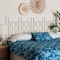 Bali & Pari Sampson Bohemian White Rattan King Size Standalone Headboard 251-13865-ZORO - alternate 6