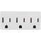 Leviton Wht 15A 3-Outlet Tap C28-00697-01W - alternate 4