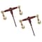 Mytee Products PRO Chain Binder Ratchet Style 5/16 in - 3/8 in w/ Grab Hooks, 7100 lbs WLL, 2PK CBRS516-PROx2 - alternate 1