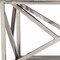 Homeroots 48in White and Silver Tufted Faux Leather Upholstered Bench 473162 - alternate 6