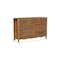 Homeroots 57" Brown Carved Floral Solid Wood Seven Drawer Dresser 720637 - alternate 9