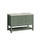 James Martin Vanities Breckenridge 48" Single Vanity, Smokey Celadon, w/ 3 CM Siberian Silestone Top 330-V48-SC-3SFR - alternate 7