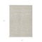 Homeroots 8' X 10' Beige And Ivory Geometric Washable Indoor Outdoor Area Rug 596162 - alternate 9