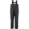Ironwear Vertical Quilted Insulated Low Bib Overalls with Adjustable Elastic Suspenders, Black, Small 6935-B-SM - alternate 2
