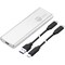 Siig Drive Enclosure - USB 3.1 Type C Host Interface - UASP Support External - Silver - Aluminum JU-SA0W11-S1 - alternate 1
